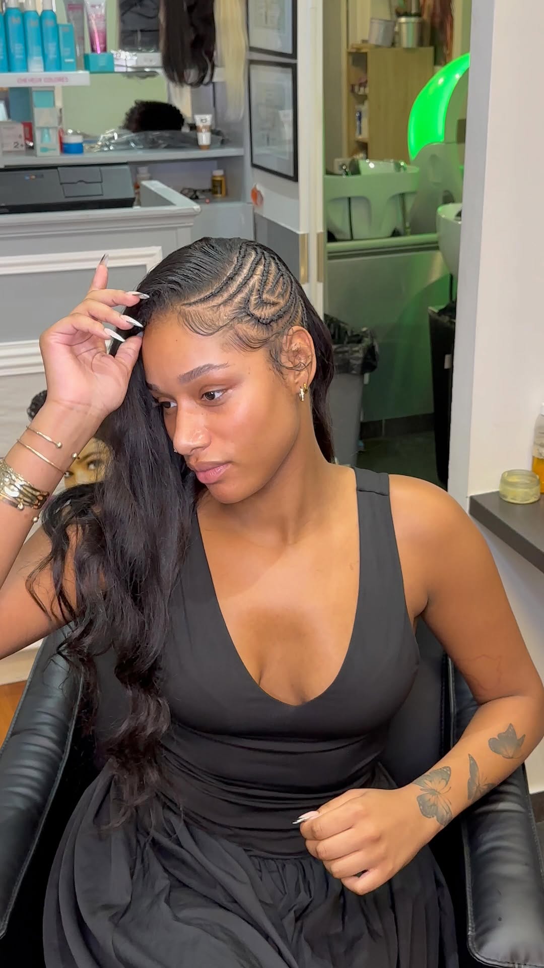 Curly bob
